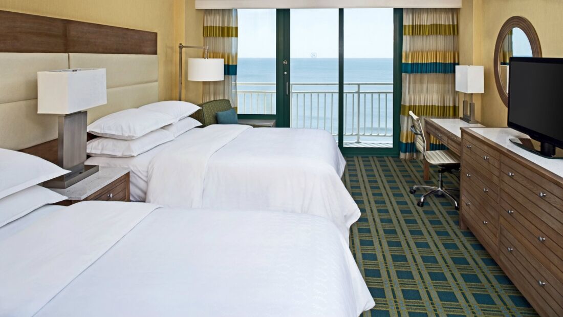 Sheraton Oceanfront Hotel Virginia Beach Exterior photo
